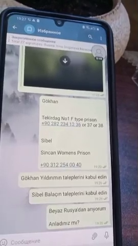 Beyaz Rusya’dan Gökhan Yıldırım İçin Tekirdağ 1 Nolu F Tipi Hapishanesi Arandı - Image 1