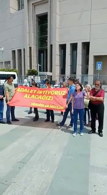 Çağlayan Adliyesi Önünde Direnişler Meclisi Hasta Tutsaklar İçin Eylem Yaptı - Image 1