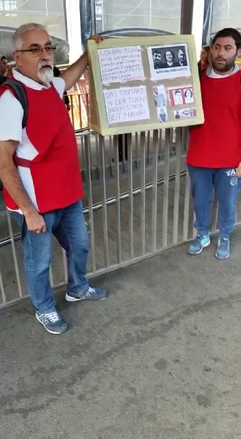 İsviçre Araau Halk Komitesi Ölüm Orucu Direnişlerine Destek Eylemi Yaptı - Image 1