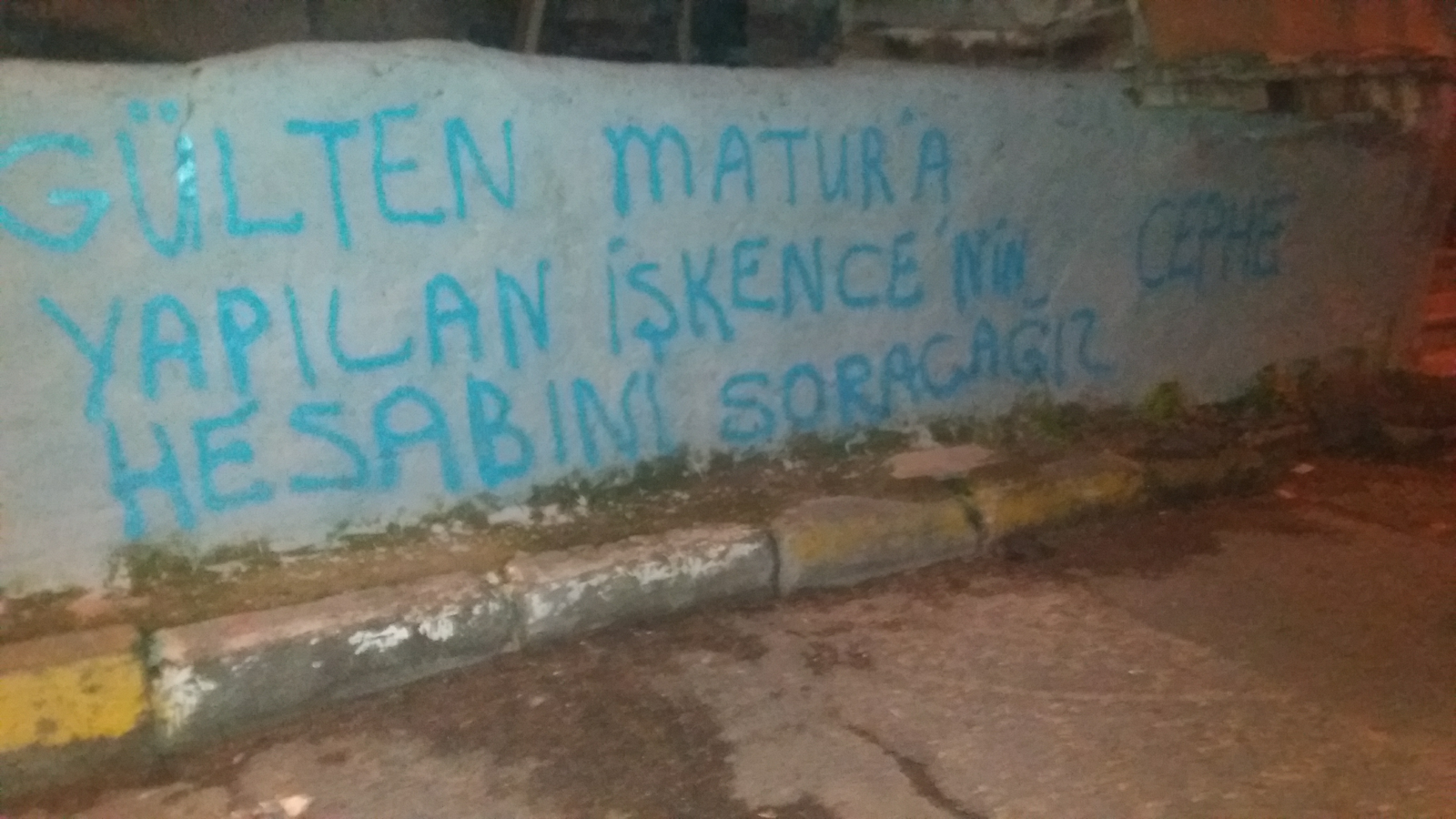 Okmeydanı Cephe Milislerinden Yazılama - Image 1