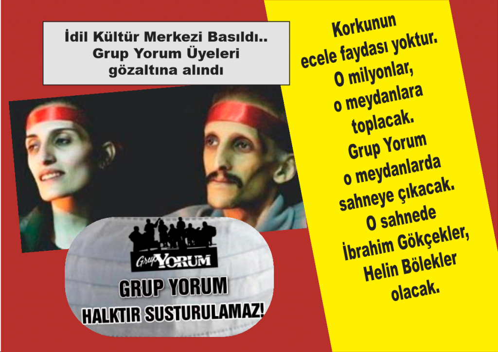 Grup Yorum Halktır Susturulamaz Türküler Susmaz Halaylar Sürer - Image 1