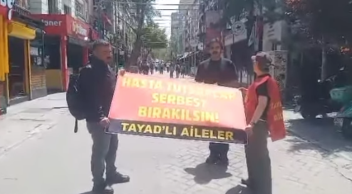 Ankara TAYAD’lı Aileler Destek Açlık Grevi ve Açıklama Yaptılar - Image 1