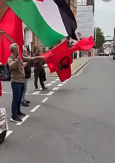 Halk Cepheliler Tüm Dünya Halklarına Çağrımızdır Mısır Elçiliği Önünde Protesto Gösterisi Düzenledi - Image 1