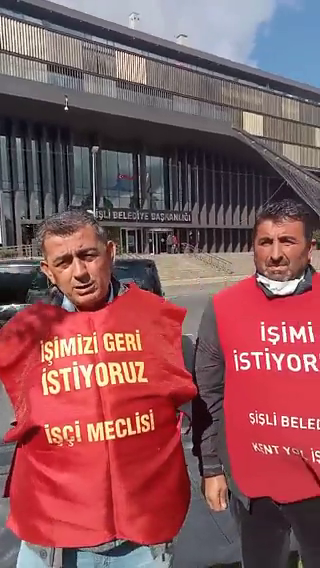 Şişli Belediye İşçisi Turan Aktaş İşi Ekmeği İçin Direnişe Devam Ediyor - Image 1
