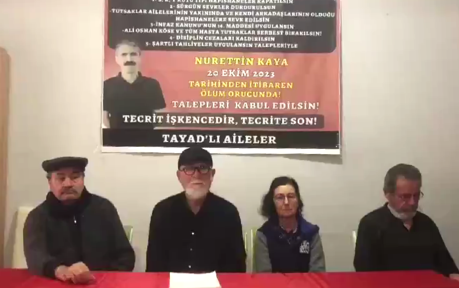 TAYAD: Kuyu Tipleri Kapatılsın ve Hasta Tutsaklar Serbest Bırakılsın - Image 1