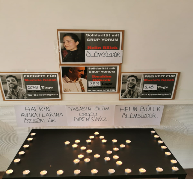 Avusturya Viyana’da Helin Bölek İçin Anma - Image 1