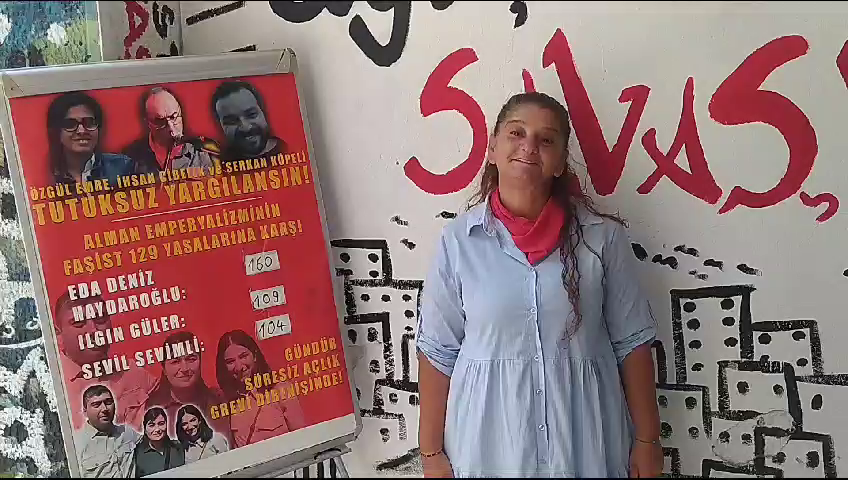 Yunanistan’dan İleni Açıkgöz’ün 129 Yasalarına Karşı Başlatmış Olduğu Destek Açlık Grevi Direnişi 45. Gününde - Image 1