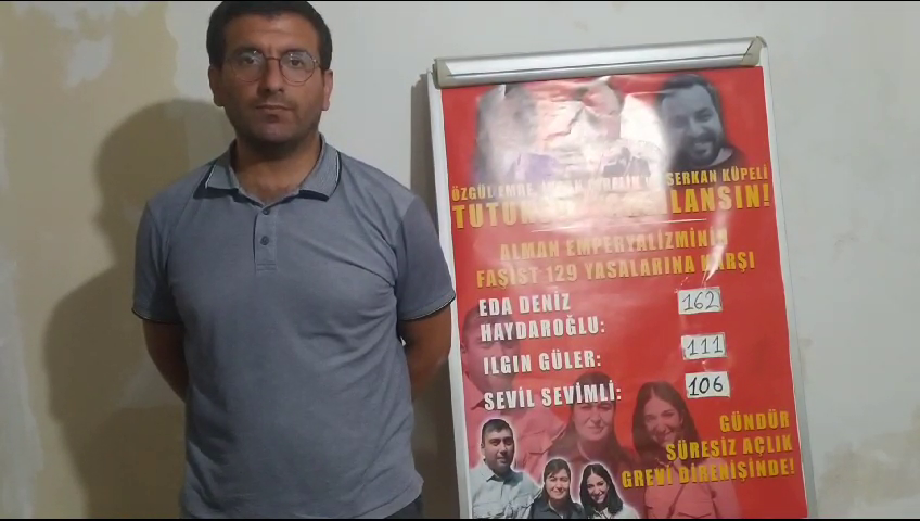 Yunanistan Halk Cephesi’nden Almanya’da 129 Yasalarına Karşı Süresiz Açlık Grevinde Olan Eda Deniz Haydaroğlu Ilgın Güler ve Sevil Sevimli İçin Destek Açlık Grevi-5 - Image 1