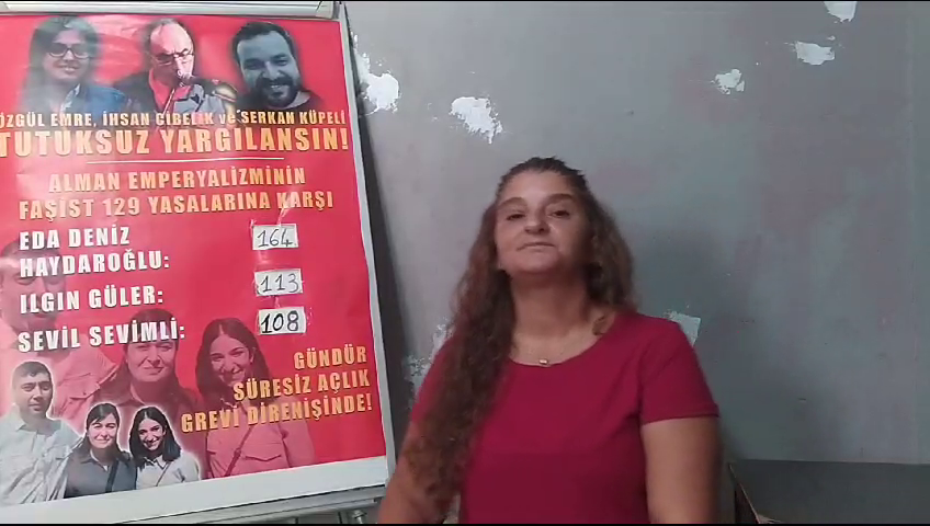 Yunanistan’dan İleni Açıkgöz’ün 129 Yasalarına Karşı Başlatmış Olduğu Destek Açlık Grevi Direnişi 49. Gününde - Image 1
