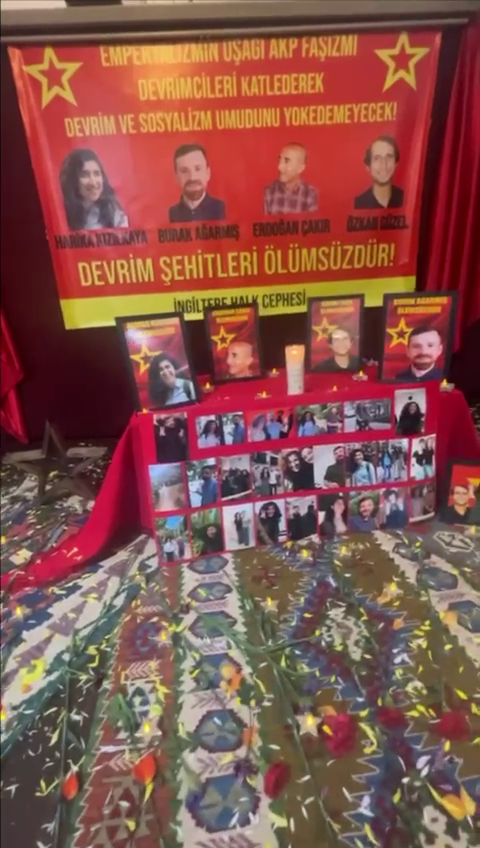 İngiltere Londra’da Meriç Şehitleri Harika Kızılkaya Burak Ağarmış Özkan Güzel Erdoğan Çakır Ve Armutlu Şehitleri İçin Anma Düzenlendi - Image 1