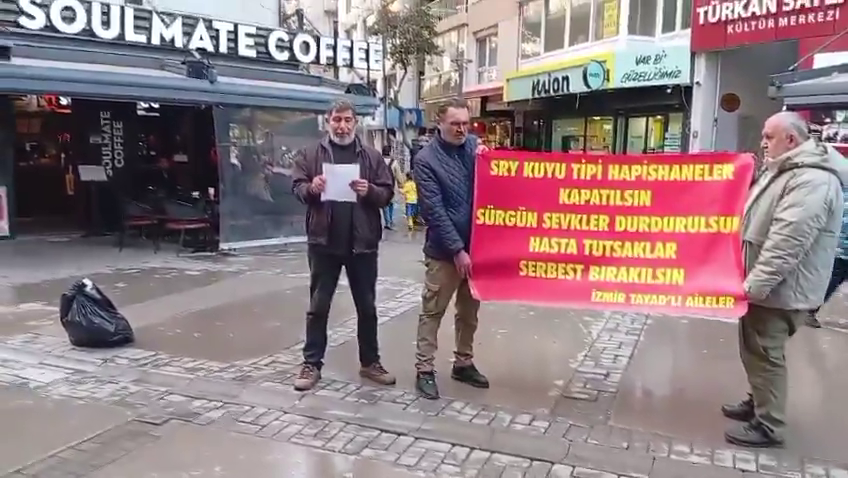 İzmir’de TAYADLI Aileler Kuyu Tipi Hapishanelere Karşı Basın Açıklaması Yaptı - Image 1